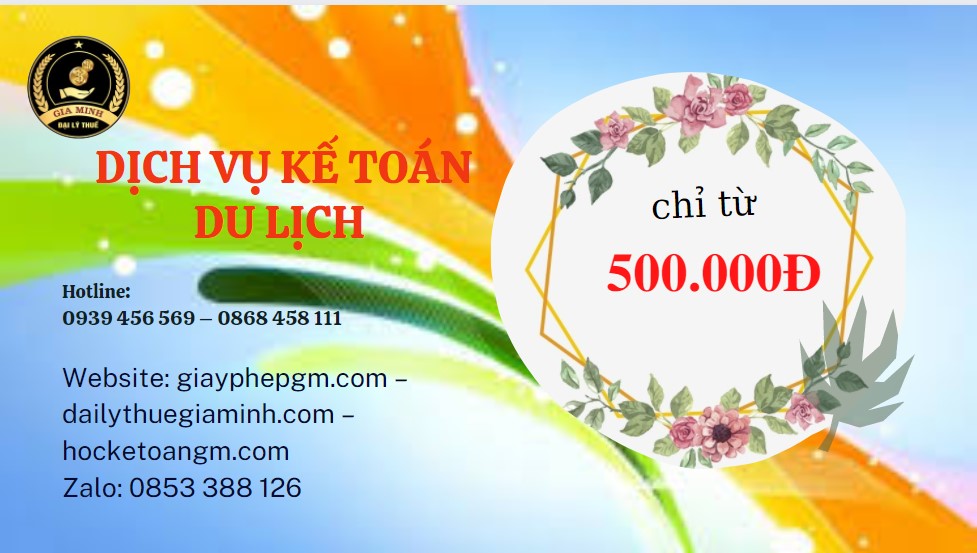 DỊCH VỤ KẾ TOÁN DU LỊCH HUYỆN NHÀ BÈ 5 Chi phí quyết toán thuế du lịch tại Huyện Nhà Bè