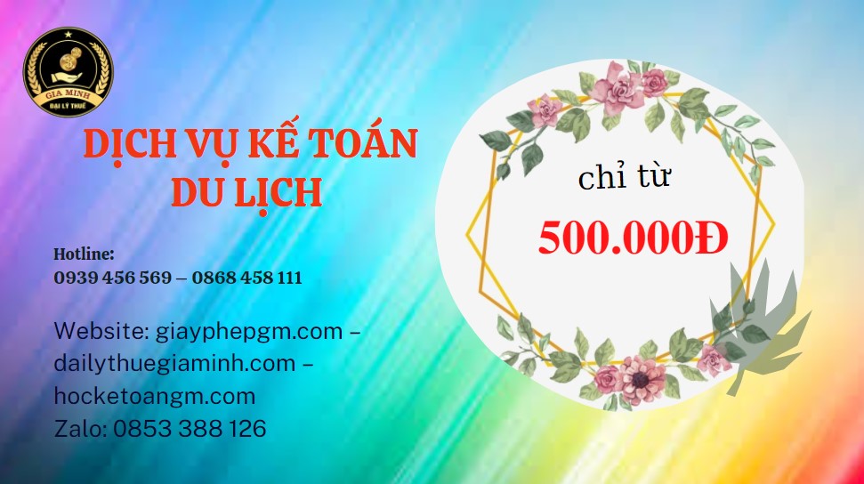 DỊCH VỤ KẾ TOÁN DU LỊCH HUYỆN PHÚC THỌ 5 Chi phí quyết toán thuế du lịch tại Huyện Phúc Thọ