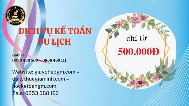 DỊCH VỤ KẾ TOÁN DU LỊCH HUYỆN THẠCH THẤT 5 Chi phí quyết toán thuế du lịch tại Huyện Thạch Thất