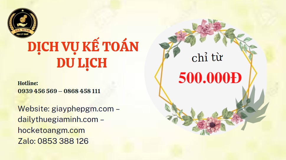 Chi phí quyết toán thuế du lịch tại Huyện Từ Liêm