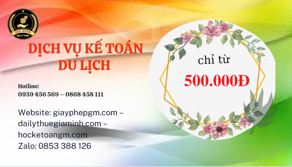 Dịch vụ kế toán du lịch Huyện Vĩnh Thạnh 5 Chi phí quyết toán thuế du lịch tại Huyện Vĩnh Thạnh