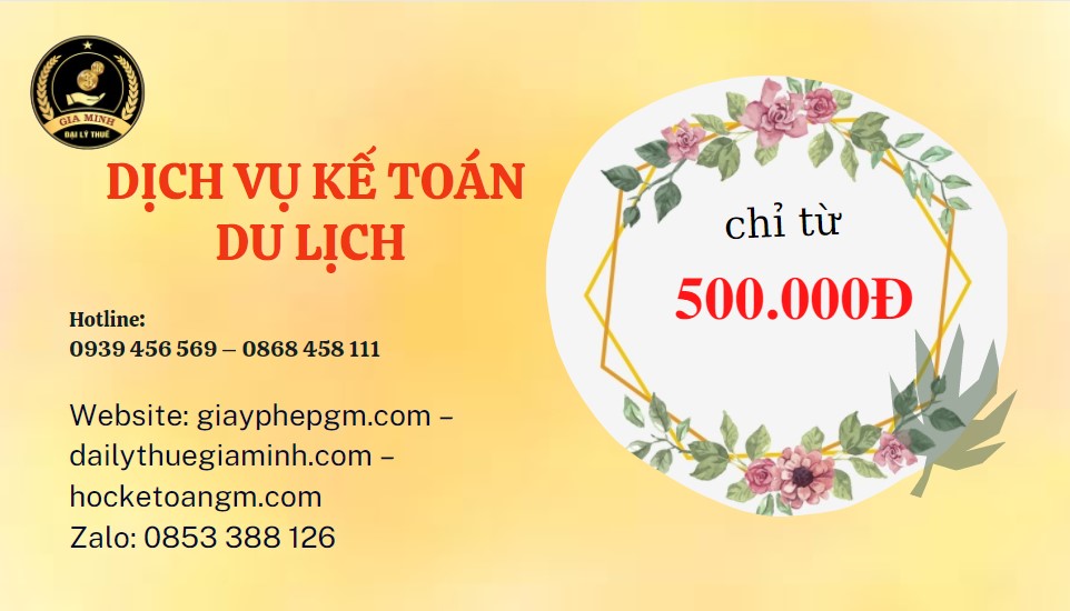 Dịch vụ kế toán du lịch Phú Yên 5 Chi phí quyết toán thuế du lịch tại Phú YênChi phí quyết toán thuế du lịch tại Phú Yên