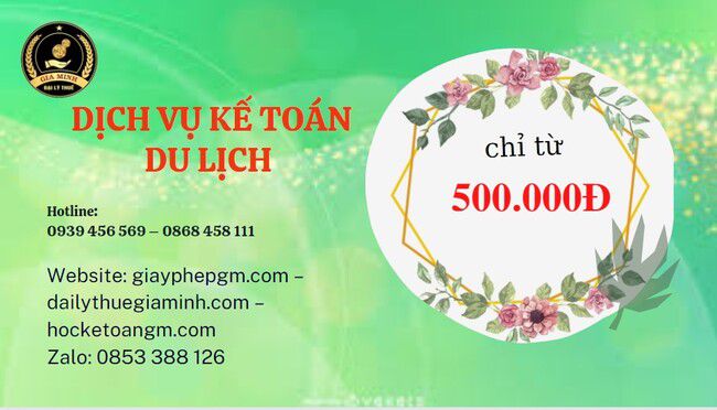 Dịch vụ kế toán du lịch Quận Bình Thủy 5 Chi phí quyết toán thuế du lịch tại Quận Bình Thủy