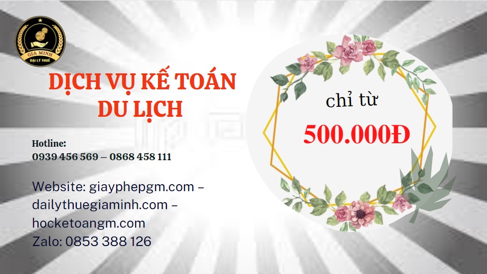 DỊCH VỤ KẾ TOÁN DU LỊCH QUẬN ĐỐNG ĐA 5 Chi phí quyết toán thuế du lịch tại Quận Đống Đa