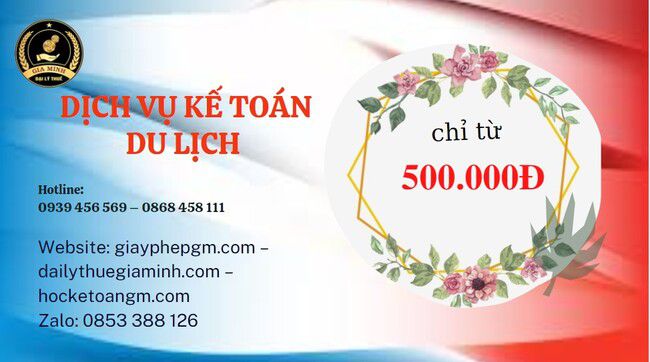 Dịch vụ kế toán du lịch Quận Ô Môn 5 Chi phí quyết toán thuế du lịch tại Quận Ô Môn