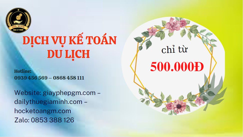 DỊCH VỤ KẾ TOÁN DU LỊCH QUẬN PHÚ NHUẬN 5 Chi phí quyết toán thuế du lịch tại Quận Phú Nhuận