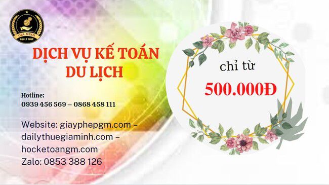 DỊCH VỤ KẾ TOÁN DU LỊCH QUẬN TÂY HỒ 5 Chi phí quyết toán thuế du lịch tại Quận Tây Hồ
