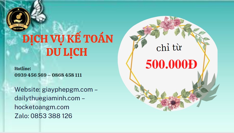 Chi phí quyết toán thuế du lịch tại Quận Thủ Đức