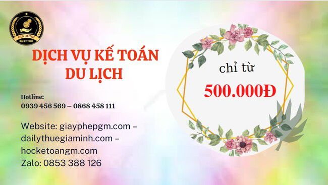 Dịch vụ kế toán du lịch Huyện Khoái Châu 5 Chi phí quyết toán thuế du lịch tại Huyện Khoái Châu