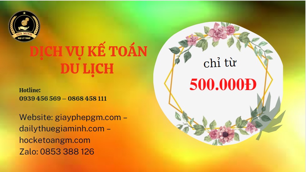 Chi phí quyết toán thuế du lịch tại Huyện Kim Động