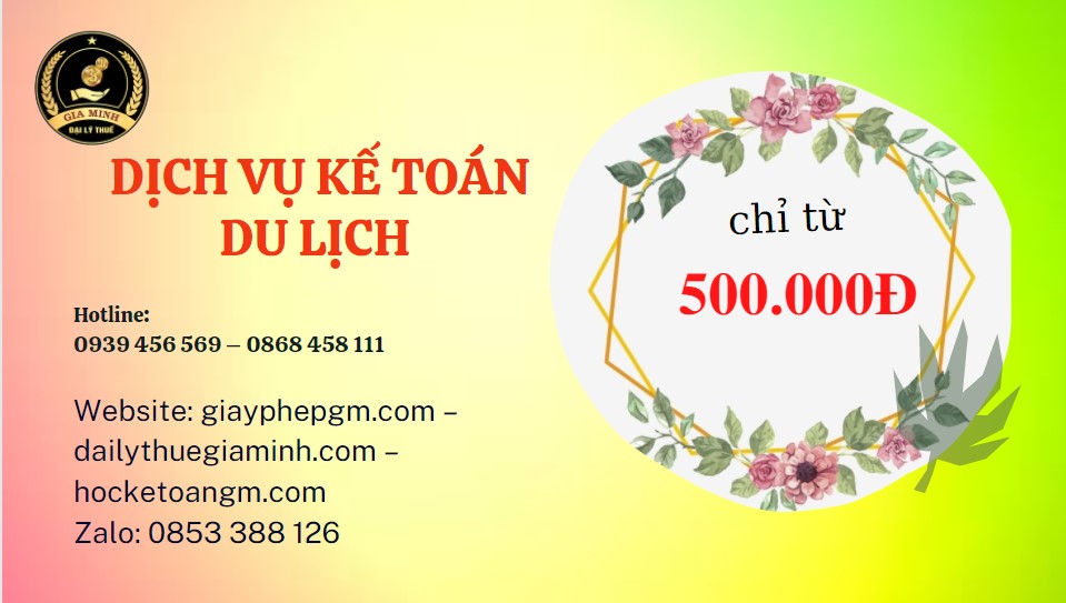 Dịch vụ kế toán du lịch Huyện Phù Cừ 5 Chi phí quyết toán thuế du lịch tại Huyện Phù Cừ