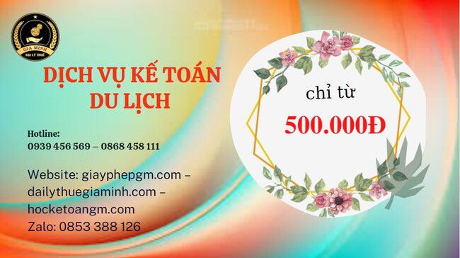 Dịch vụ kế toán du lịch Thành Phố Phủ Lý 5 Chi phí quyết toán thuế du lịch tại Thành Phố Phủ Lý