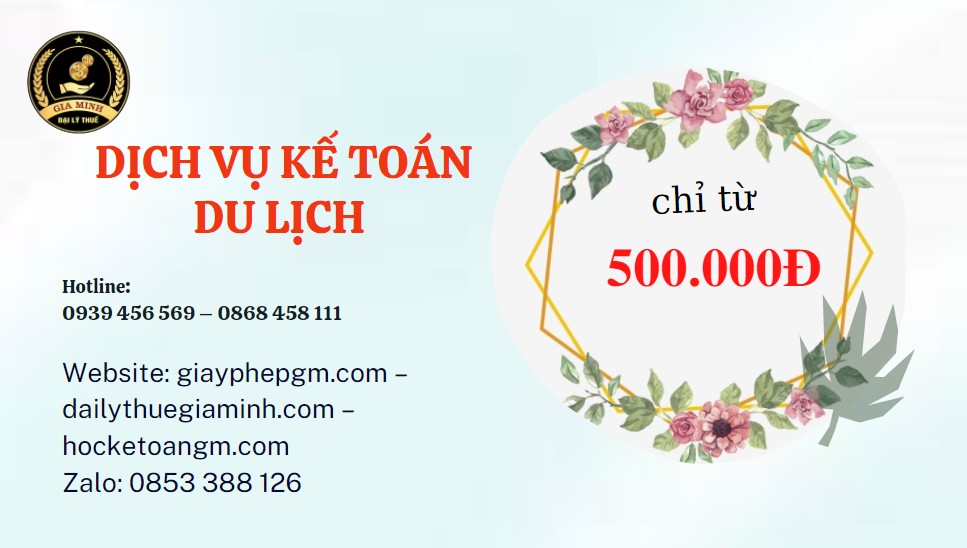 Dịch vụ kế toán du lịch Thành Phố Hưng Yên 5 Chi phí quyết toán thuế du lịch tại Thành Phố Hưng Yên