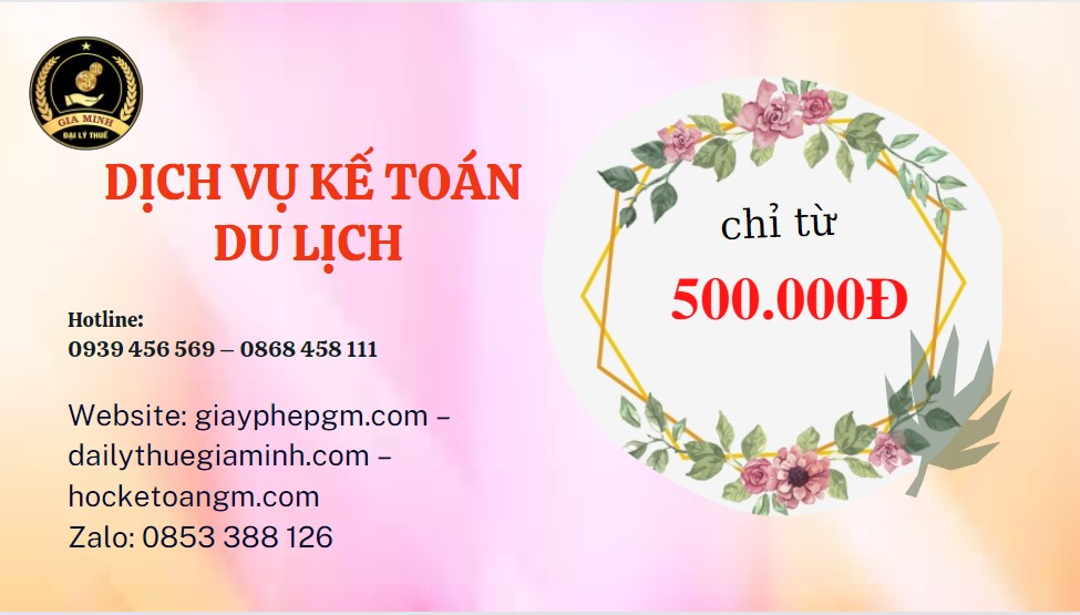 Dịch vụ kế toán du lịch Thừa Thiên Huế 5 Chi phí quyết toán thuế du lịch tại Thừa Thiên Huế