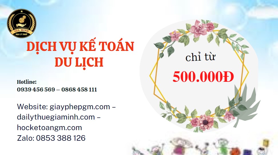 Chi phí quyết toán thuế du lịch tại TP Hà Nội