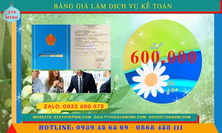 Dịch vụ kế toán nhà hàng Huyện Mỹ Đức 5 Chi phí quyết toán thuế nhà hàng tại Huyện Mỹ Đức