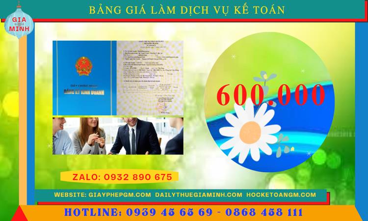 DỊCH VỤ KẾ TOÁN NHÀ HÀNG HUYỆN ỨNG HÒA 5 Chi phí quyết toán thuế nhà hàng tại Huyện Ứng Hòa