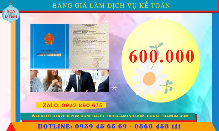 DỊCH VỤ KẾ TOÁN NHÀ HÀNG QUẬN BÌNH THẠNH 5 Chi phí quyết toán thuế nhà hàng tại Quận Bình Thạnh