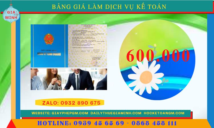 Dịch vụ kế toán nhà hàng quận Gò Vấp 5 Chi phí quyết toán thuế nhà hàng tại Quận Gò Vấp