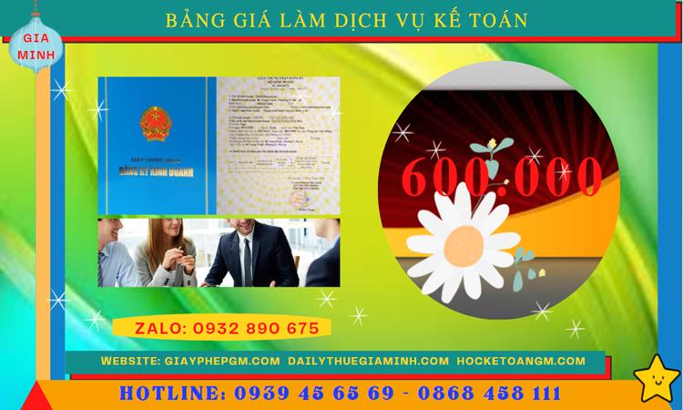 Dịch vụ kế toán nhà hàng quận ô môn 5 Chi phí quyết toán thuế nhà hàng tại Quận Ô Môn