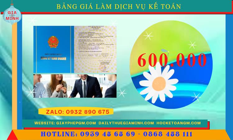 Dịch vụ kế toán nhà hàng quận Tân Phú 5 Chi phí quyết toán thuế nhà hàng tại Quận Tân Phú