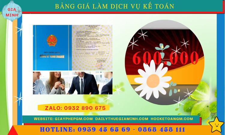 DỊCH VỤ KẾ TOÁN NHÀ HÀNG THÁI NGUYÊN 5 Chi phí quyết toán thuế nhà hàng tại Thái Nguyên