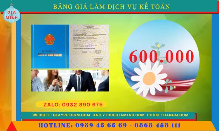 Chi phí quyết toán thuế nhà hàng tại Thị Xã Sơn Tây