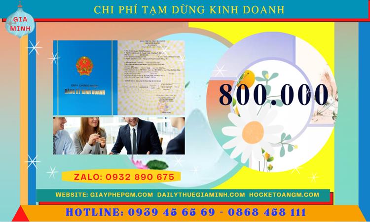 Dịch vụ tạm ngừng kinh doanh trọn gói tại quận tây hồ 5 Chi phí tạm ngừng kinh doanh qua mạng tại Quận Tây Hồ
