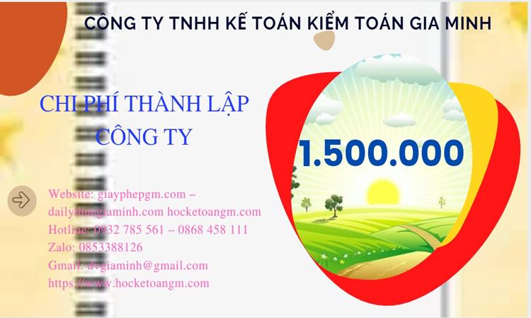 Chi phí thành lập công ty sản xuất hàng điện tử tại Bắc Giang 