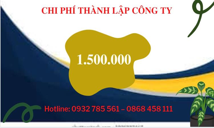 Chi phí thành lập công ty sản xuất hàng điện tử tại Bạc Liêu 