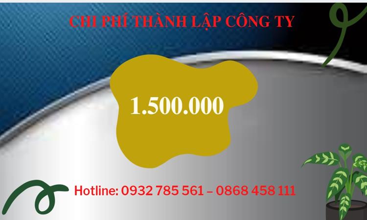Chi phí thành lập công ty sản xuất hàng điện tử tại Hà Giang 