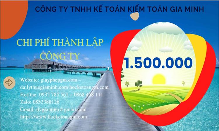 Chi phí thành lập công ty sản xuất hàng điện tử tại Kon Tum 