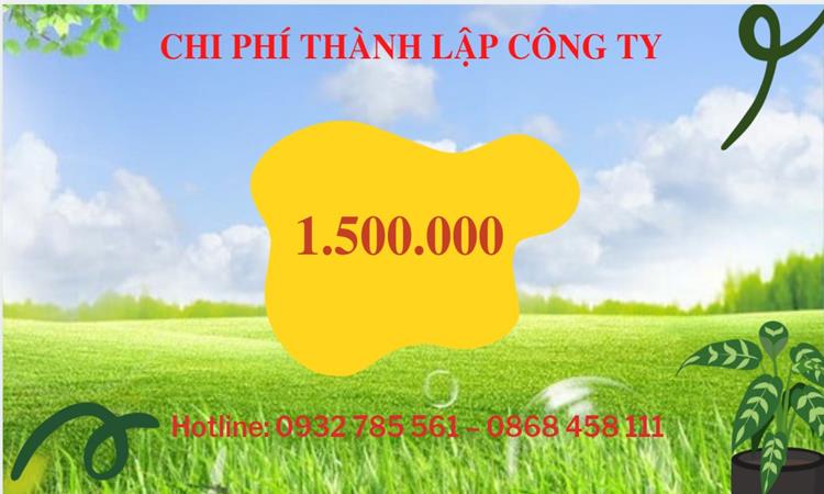 Chi phí thành lập công ty sản xuất hàng điện tử tại Lai Châu 