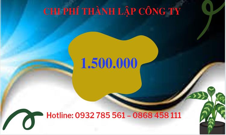 Chi phí thành lập công ty sản xuất hàng điện tử tại Phú Thọ 