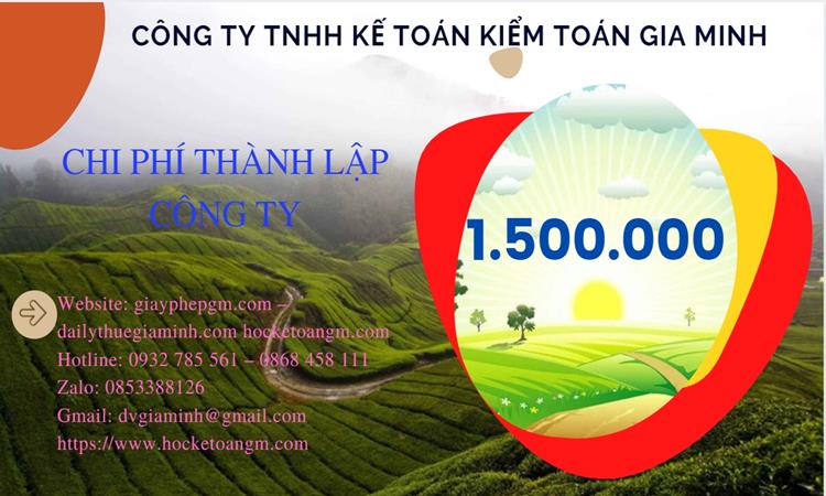 Chi phí thành lập công ty sản xuất hàng điện tử tại Quận Hai Bà Trưng 