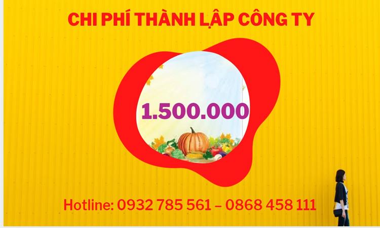 Chi phí thành lập công ty sản xuất hàng điện tử tại TT Huế 