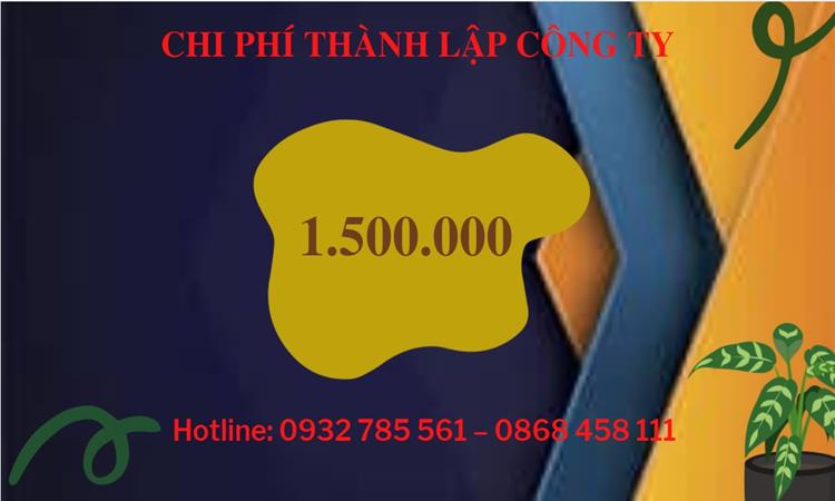 Chi phí thành lập công ty sản xuất hàng điện tử tại Tuyên Quang 