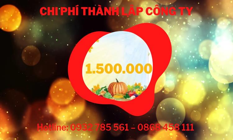 Chi phí thành lập công ty sản xuất hàng điện tử tại Vĩnh Phúc 