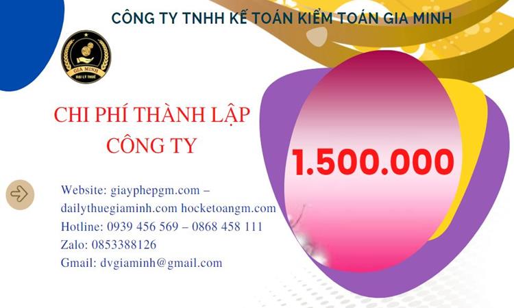 Chi phí thành lập doanh nghiệp An Giang