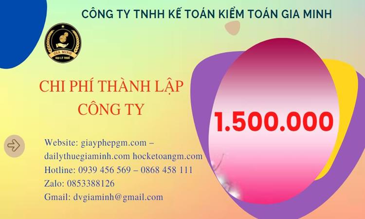 Chi phí thành lập doanh nghiệp Đà Nẵng