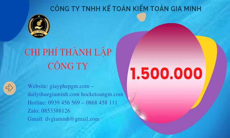 Chi phí thành lập doanh nghiệp Gia Lai