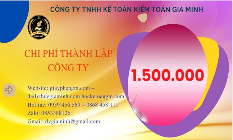 Chi phí thành lập doanh nghiệp Huyện Ân Thi