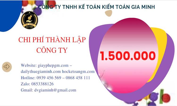 Chi phí thành lập doanh nghiệp Huyện Đan Phượng