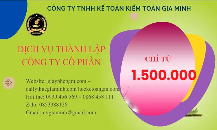 Chi phí thành lập doanh nghiệp Huyện Gia Lâm