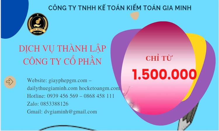Chi phí thành lập doanh nghiệp Huyện Hoài Đức