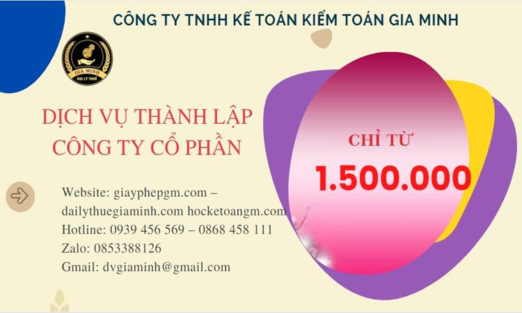 Chi phí thành lập doanh nghiệp Huyện Hóc Môn