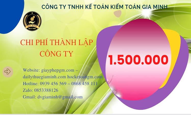 Chi phí thành lập doanh nghiệp Huyện Kim Động