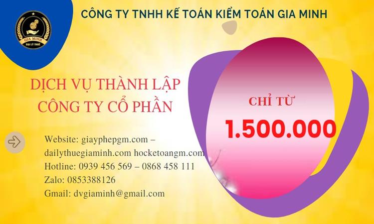 Chi phí thành lập doanh nghiệp Huyện Mê Linh