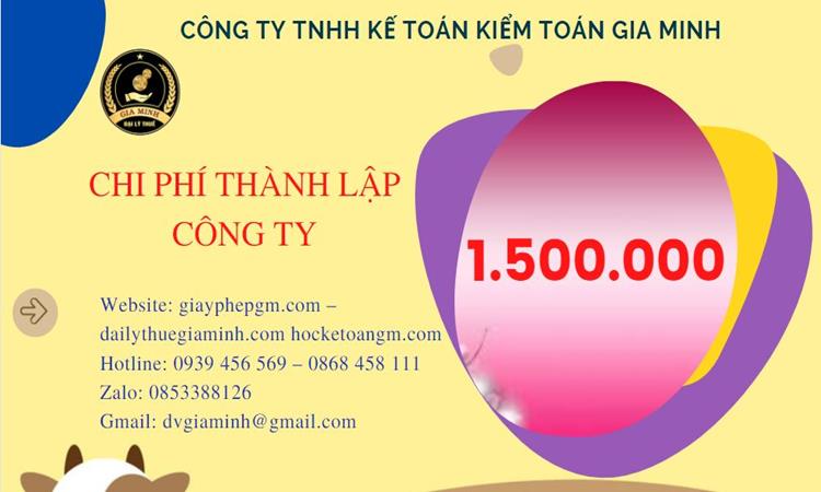 Chi phí thành lập doanh nghiệp Huyện Mê Linh