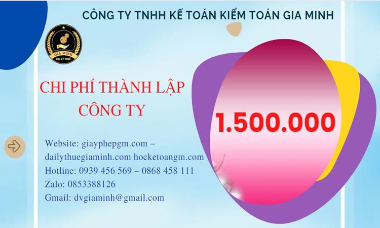 Chi phí thành lập doanh nghiệp Huyện Phú Xuyên